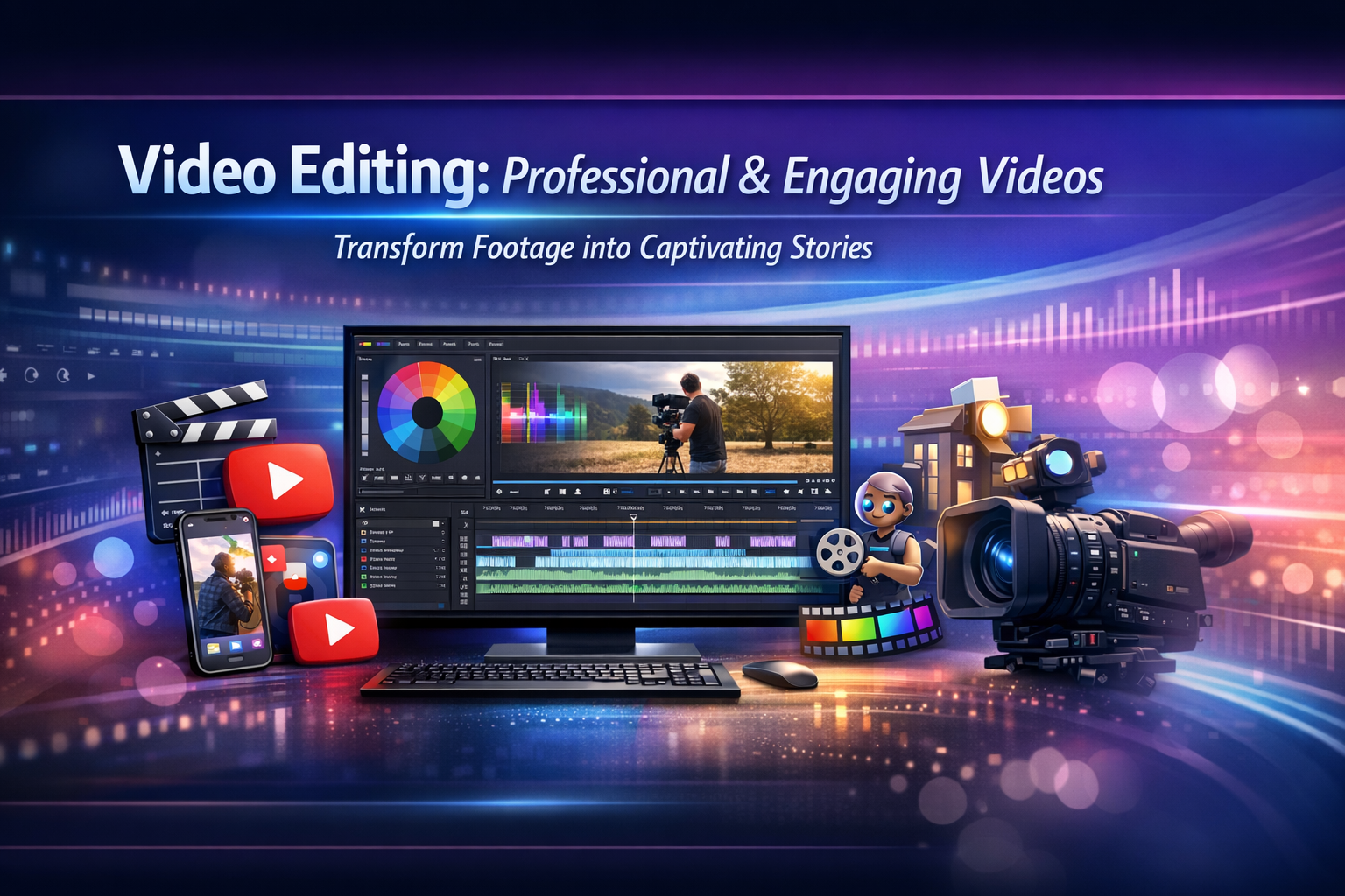Video Editing Banner